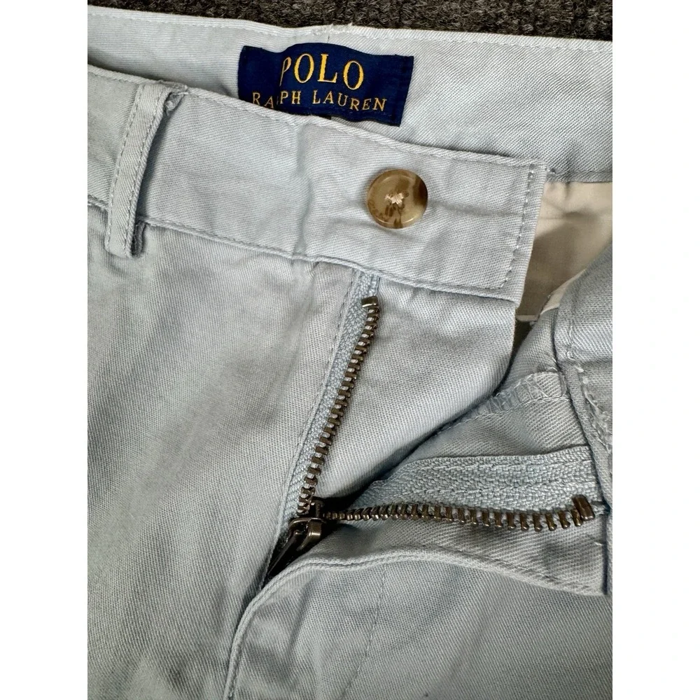 Ralph Lauren Polo Chino Pants Girls NWT 10 Hampton Blue